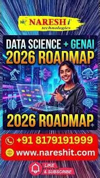 Full Stack Data Science with Generative AI & Agentic AI Roadmap for Beginners | Naresh IT | AI 2026