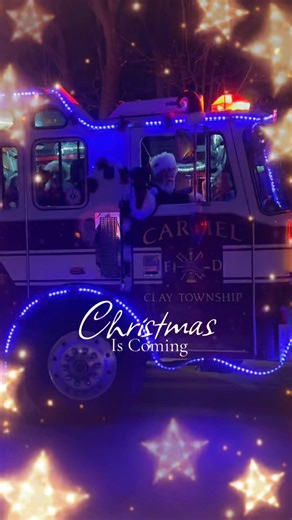 A favorite tradition 🎅🏽 Carmel Fire Department #Christmas #Santa #grinch | Mary Macklin