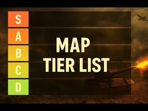 World of Tanks Map Rating and Tier list (No current new maps)