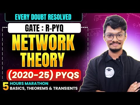 🔥GATE R-PYQ Network Theory (DC Part) || ONE SHOT || PrepFusion