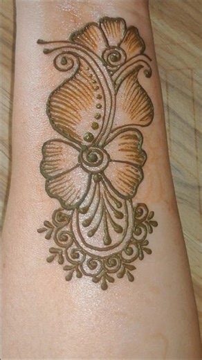 🥀beautiful latest mehandi for beginners💗 #mehndi #newmahendi #henna