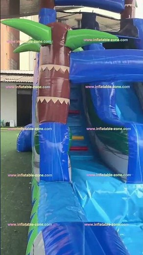 Commercial-grade Inflatable Water Slide Jumper Blow Up Water Slide And Pool Inflatable Slides