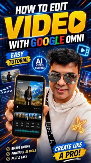 How to Add or Remove Anything In Video with Google Omni 👀