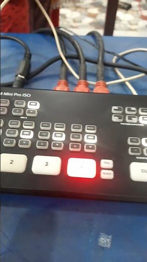 Atem mini pro iso live streaming.... 🤟🤟