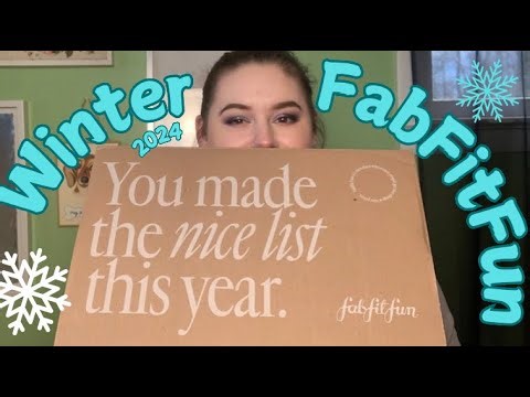 Unboxing Winter 2024 FabFitFun Box! ❄️