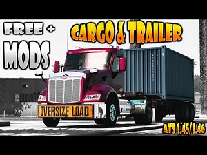 TOP 5 FREE TRAILER & CARGO Mods for ATS 1.46/1.45 | ATS Mods