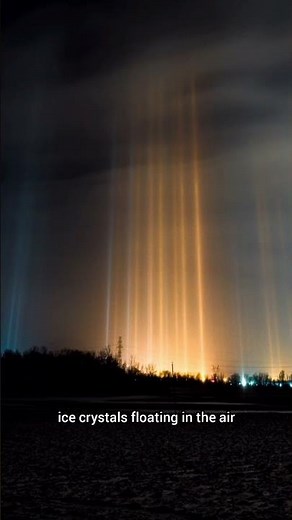 Light Pillars: Nature's Magical Light Show!