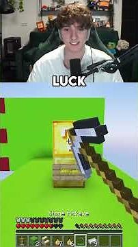 LUCKYBLOCK RACE, but IN THE END WE FIGHT! 🤯💜 #minecraft #platinumdot #luckyblock