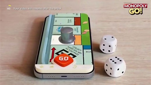 Monopoly Go! TV Spot, 'Jump in the Universe'