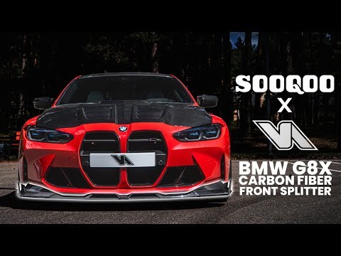SOOQOO BMW G8X M3/M4 Prepreg Carbon Fiber Front Splitter Install Guide | VOGUE AUTOMOTIVE