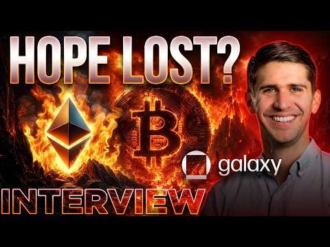 All Hope Lost?🔥Galaxy Digital INTERVIEW🔥Steve Kurz