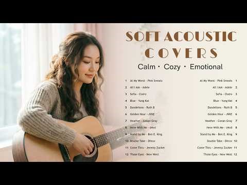 Best Acoustic Covers of Popular Songs | Soft & Cozy Vibes