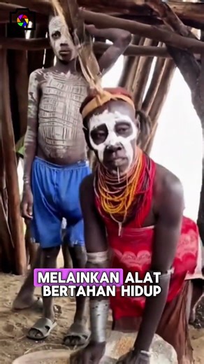 The skills of the tribe using enggarang.......