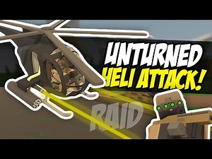 HELICOPTER RAID - Unturned RP/PVP (Military Roleplay)