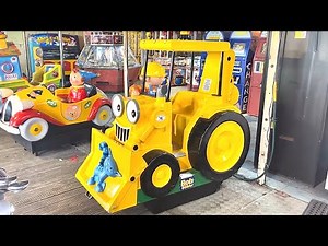Jolly Roger Bob The Builder Scoop Coin Operated Kiddie Ride
