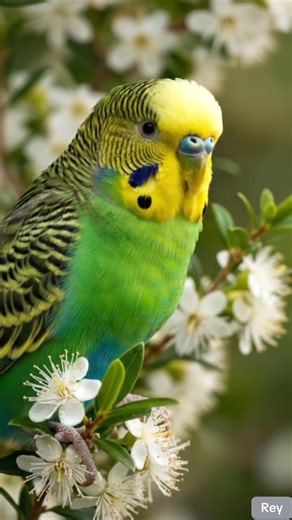 Beautiful Parakeet #nature ##parakeettiktokplatforms #color