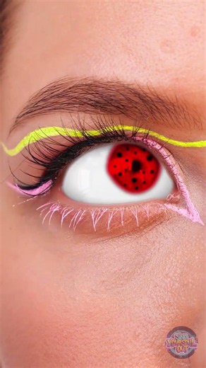 Colorful Ladybug Transformation: Makeup Magic! 🌈