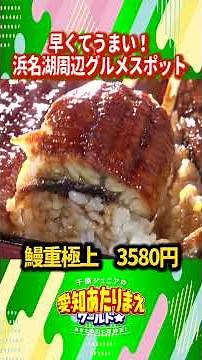 早くてうまい！浜名湖周辺グルメスポット【愛知あたりまえ】