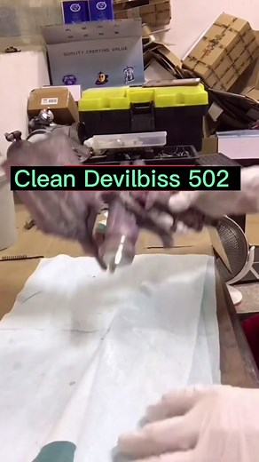 How Often Should You Clean Your Devilbiss 502 Spray Gun?
