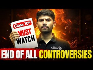 End of All Controversies 🙏 | Must Watch for Class 10th Students 🔥