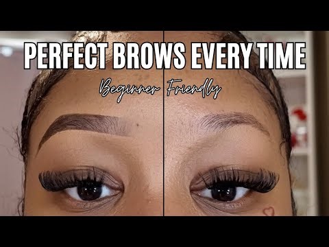 Beginner Friendly Eyebrow Tutorial | Perfect Natural Brows Every Time