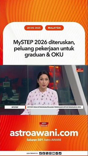 MySTEP 2026 diteruskan, peluang pekerjaan untuk graduan & OKU
