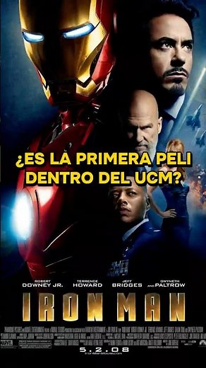What is the first movie in the Marvel Cinematic Universe? #Marvel #spiderman #ironman
