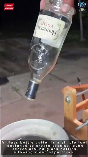 How to Use Glass Bottle Cutter, Neat & Accurate Cuts for Handmade Crafts#tool