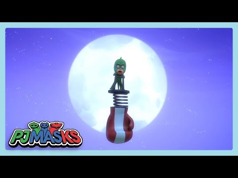The Spring Loaded Boxing Glove | PJ Masks | Cartoons for kids | WildBrain Hero Tower