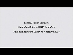 Projet Transport : Visite du navire câblier “CMOS Installer” (07/10/2024)