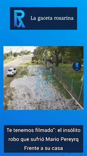 La Gaceta Rosarina on Instagram: "🚗🪨 INSÓLITO ROBO EN SAUCE VIEJO Llegó en auto y se llevó piedras de la vereda Un hecho tan extraño como indignante ocurrió en SAUCE VIEJO y quedó registrado por cámaras de seguridad. Una persona llegó en auto, bajó con una pala y cargó piedras de la vereda en varios baldes, para luego retirarse como si nada. 🎤 El cantante Mario Pereyra compartió el video en redes, aseguró que el autor está identificado y advirtió que hará la denuncia si no devuelve lo robado.