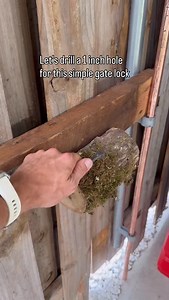 121K views · 731 reactions | 8' tall gate secured. How did I do?...