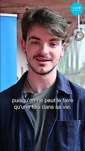Il réalise son #ServiceCivique avec l’UNICEF | UNICEF France