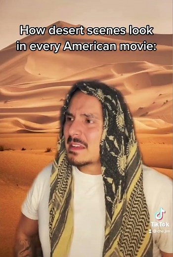 how desert scenes look in every American movie