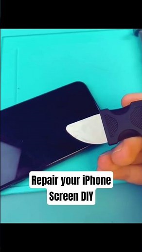 I Fixed My iPhone Screen With a $20 DIY Kit #shorts