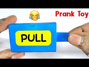 Paper Prank Toy for April Fools Day 🤣
