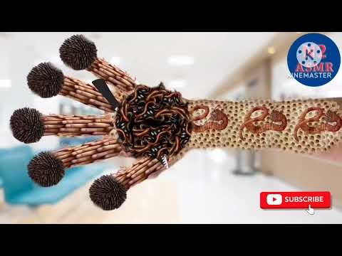 Asmr animation 2d video relaxing spa treatment