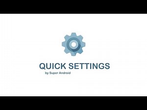 Quick Settings - Android Power Toggle and settings app