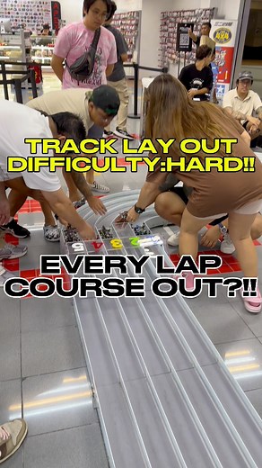 Track layout difficulty:HARD! Open class Tamiya mini4wd road to Malaysia by APEX GLORY Hobby Shop | Tamiya Newbie PH