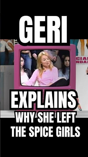 Geri’s Reason for WALKING OUT on the SPICE GIRLS! Click related video for full documentary! 🫨📺