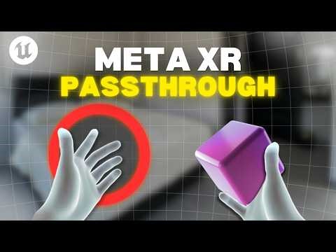 MetaXR Passthrough in Unreal Engine 5 - VR Beginner Guide