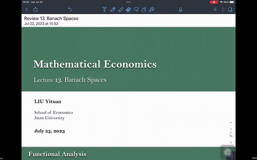 Lecture 13. Banach Spaces