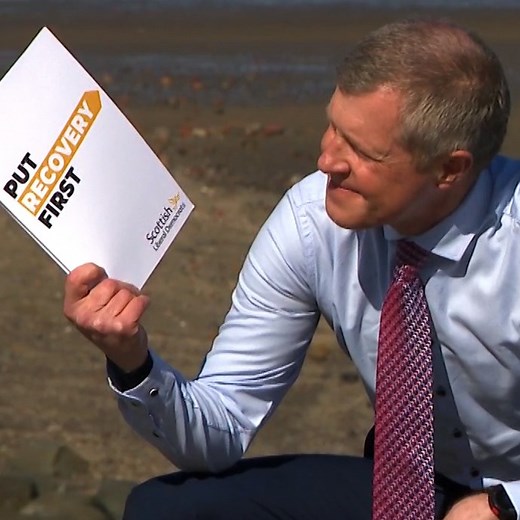 The Scottish Liberal Democrats pledge to prioritise the recovery from the pandemic in the next session of the Scottish Parliament. See more on their manifesto launch ➡️ bbc.in/3agtR2g | BBC Scotland News