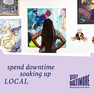 386 reactions · 48 shares | From a walkable convention campus to unforgettable food and drinks, Baltimore is just the place to bring people together. | Visit Baltimore | Facebook