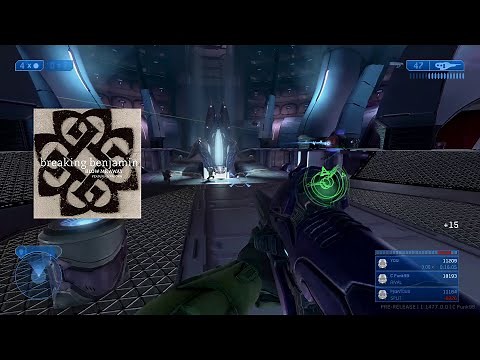 Halo 2 Anniversary - Mausoleum Fight with BREAKING BENJAMIN restored! (Music Swap)