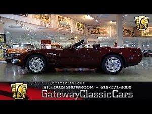 1993 Chevrolet Corvette Convertible Stock #7514 Gateway Classic Cars St. Louis Showroom