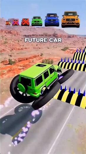 Small Car vs Impossible Spikes Challenge! 😱