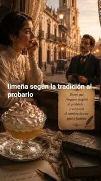 La Historia Secreta del Suspiro a la Limeña: #peru #gastronomia #suspiroalalimeña