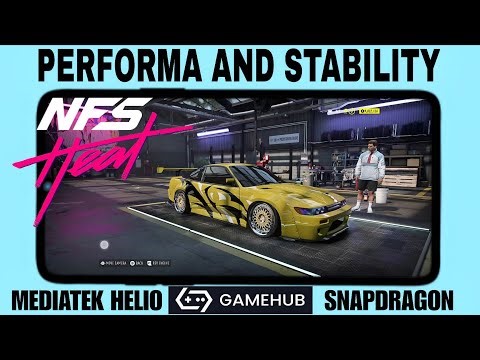 NFS HEAT android tes gameplay | mediatek Helio | Snapdragon