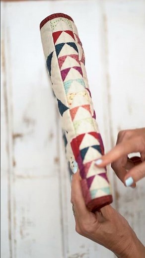 Sewing Folder made with 3 Patchwork Techniques